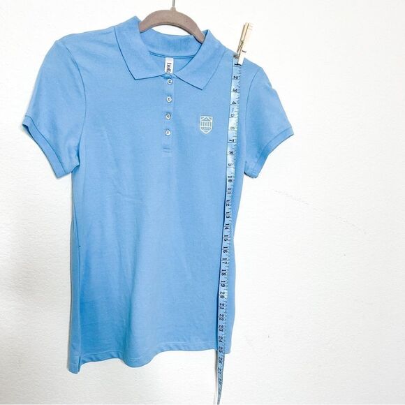 🍋 Dartmouth Tuck School of Business Women’s Blue Polo Shirt | Size M - Picture 5 of 8